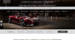 Desktop Screenshot of canveyislandcarriageco.co.uk